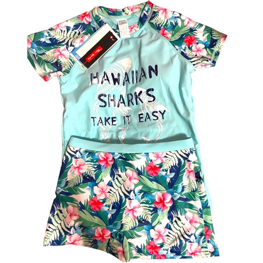 Phoebe Sports UPF 50 Shorts & Top Set 12
